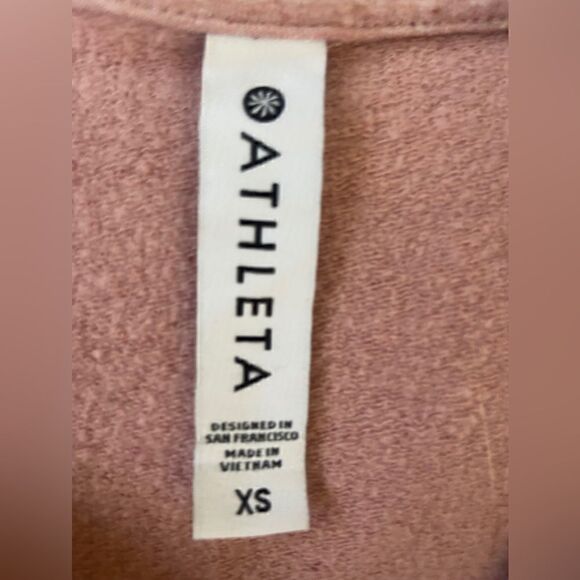 Athleta Balance Pullover in Victorian Pink Size XS - Picture 10 of 11